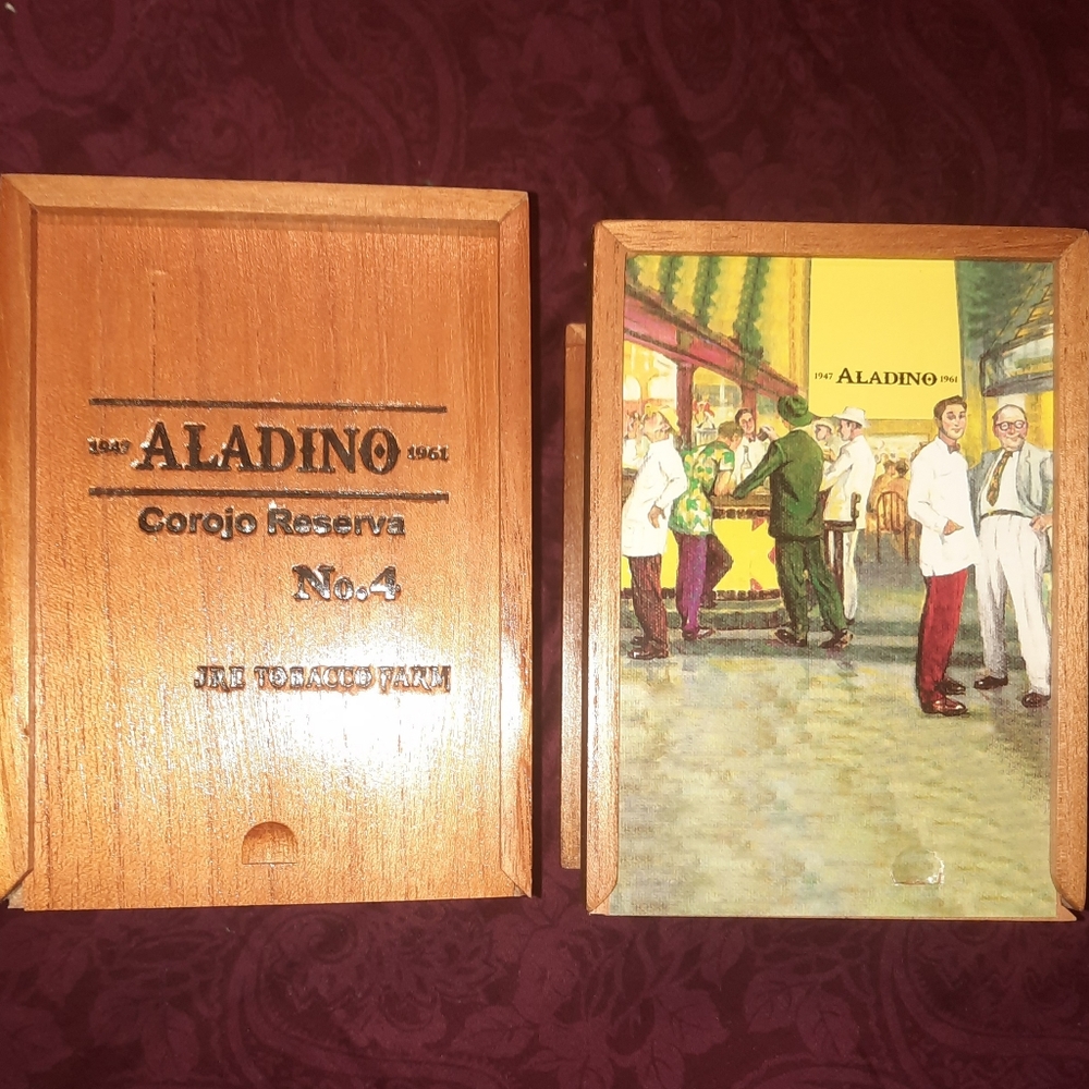 Aladino Cigar Stash Boxes made out of cedar